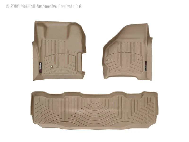 WT FloorLiner - Rear - Tan - Image 2