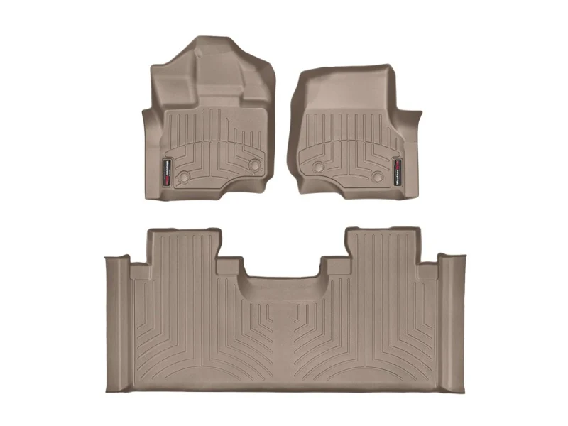 WT FloorLiner - Rear - Tan - Image 2