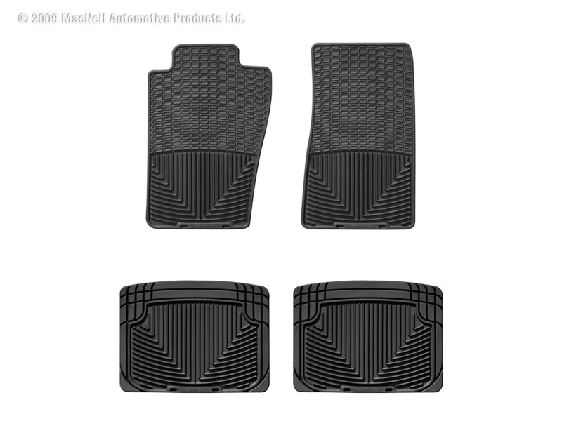 WT Rubber Mats - Front - Blk - Image 2