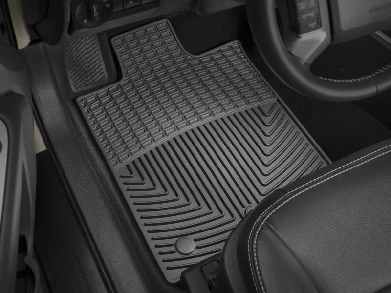WT Rubber Mats - Front - Blk - Image 2