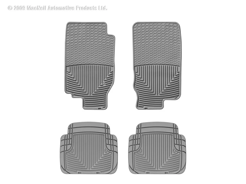WT Rubber Mats - Front - Grey - Image 2