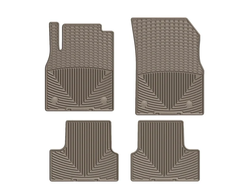 WT Rubber Mats - Front - Tan - Image 2