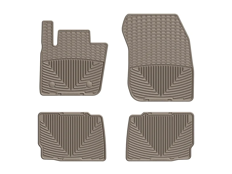 WT Rubber Mats - Front - Tan - Image 2