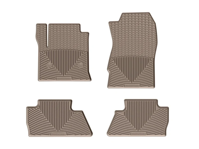 WT Rubber Mats - Front - Tan - Image 2