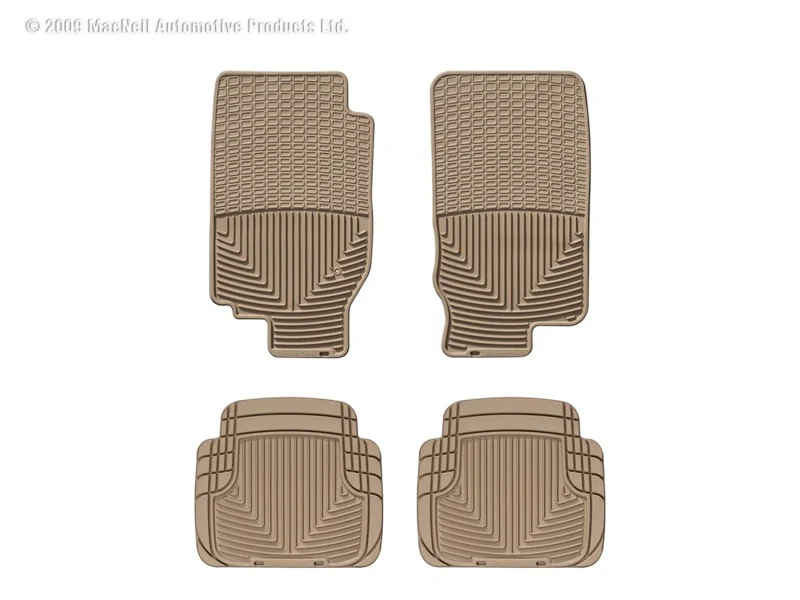 WT Rubber Mats - Front - Tan - Image 3