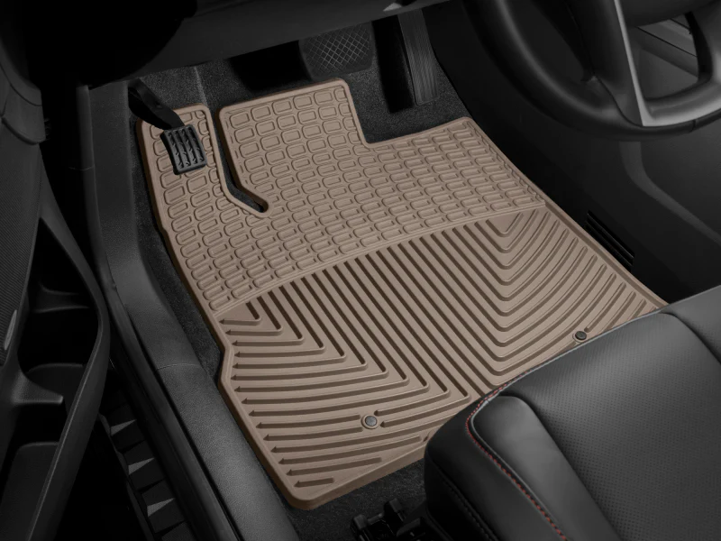 WT Rubber Mats - Front - Tan - Image 2