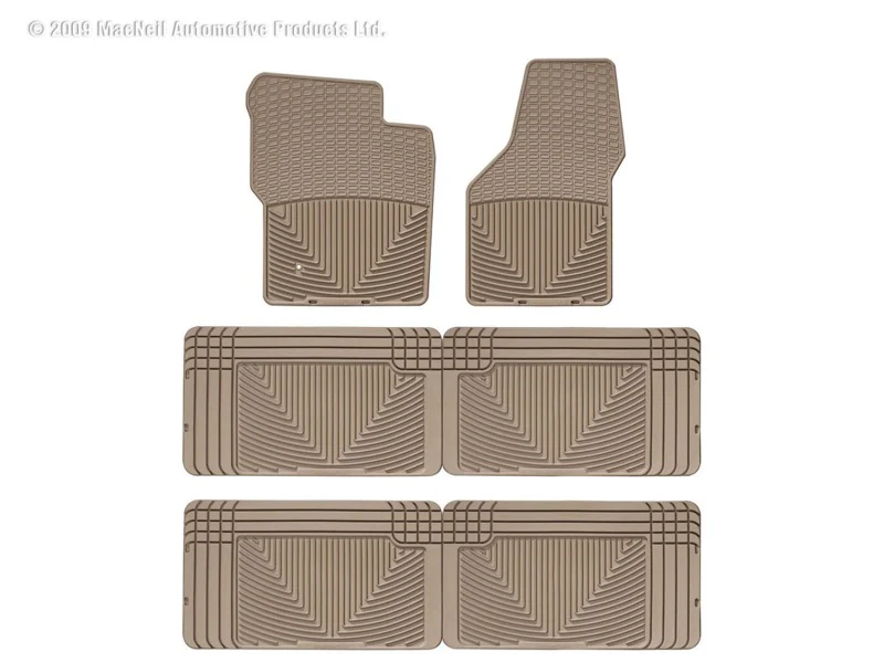 WT Rubber Mats - Front - Tan - Image 2