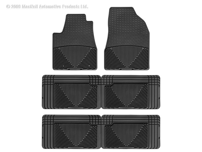 WT Rubber Mats - Rear - Blk - Image 3