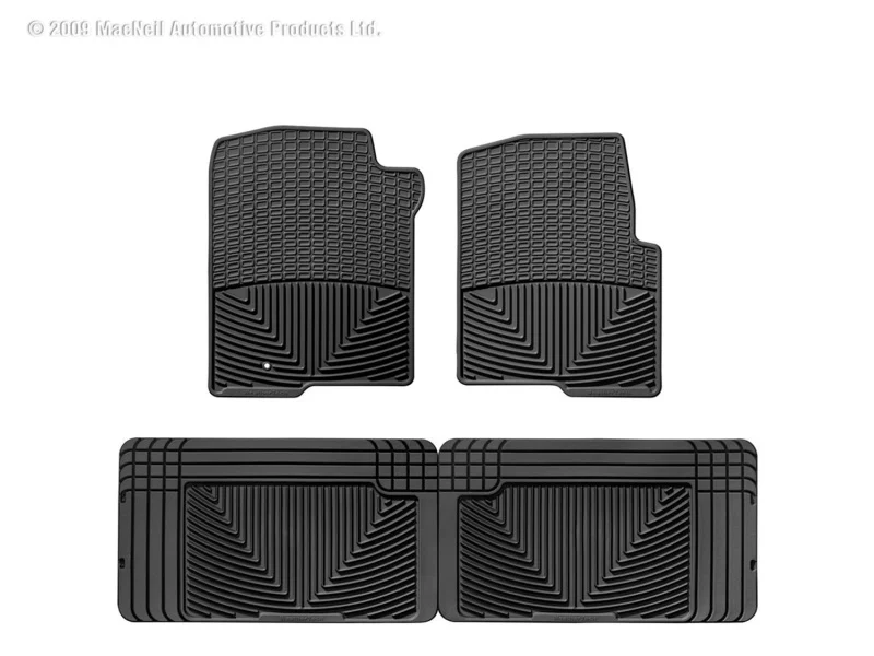 WT Rubber Mats - Rear - Blk - Image 3