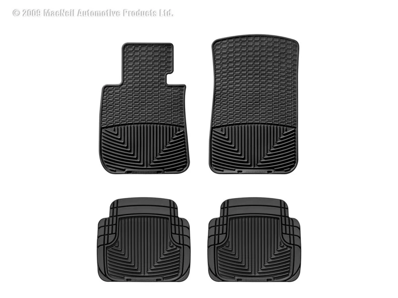 WT Rubber Mats - Rear - Blk - Image 2
