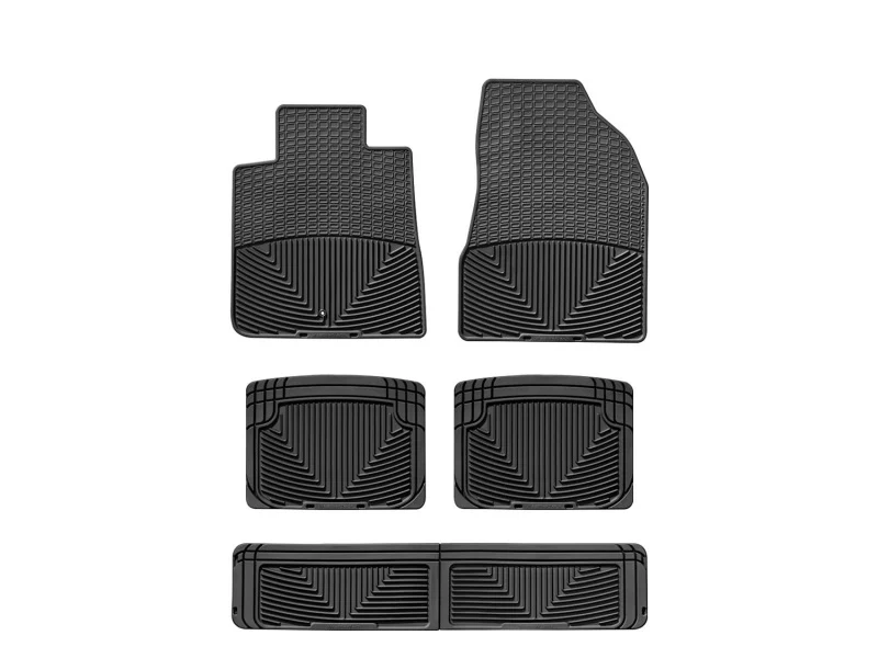 WT Rubber Mats - Rear - Blk - Image 2