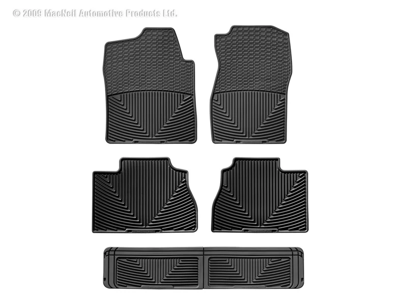 WT Rubber Mats - Rear - Blk - Image 3