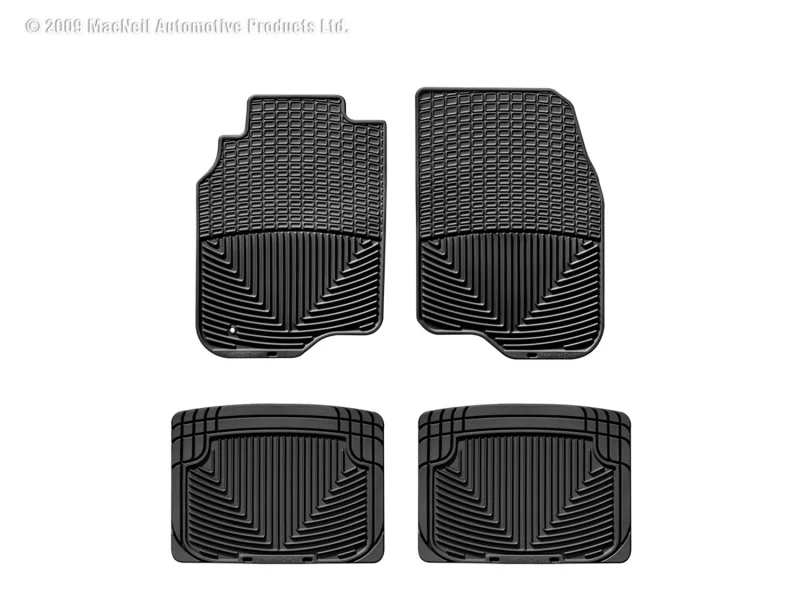 WT Rubber Mats - Rear - Blk - Image 3