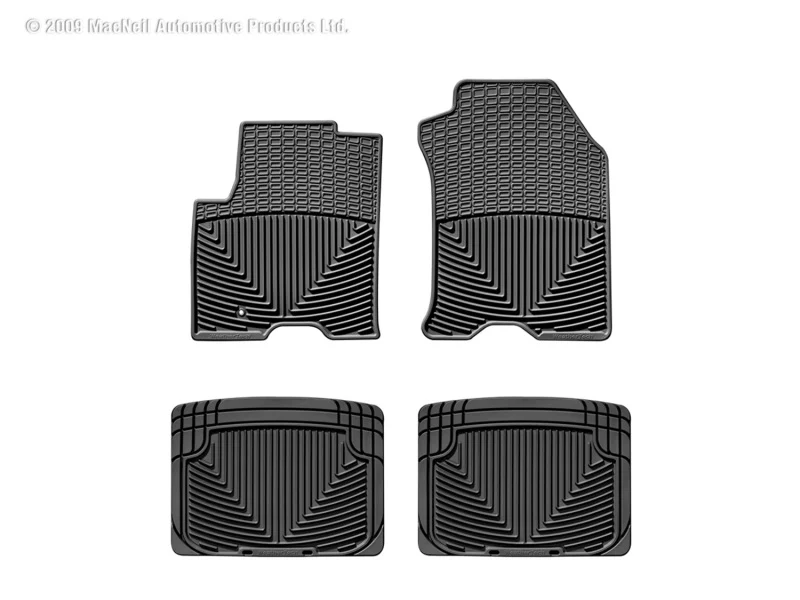 WT Rubber Mats - Rear - Blk - Image 3