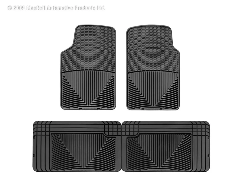 WT Rubber Mats - Rear - Blk - Image 2