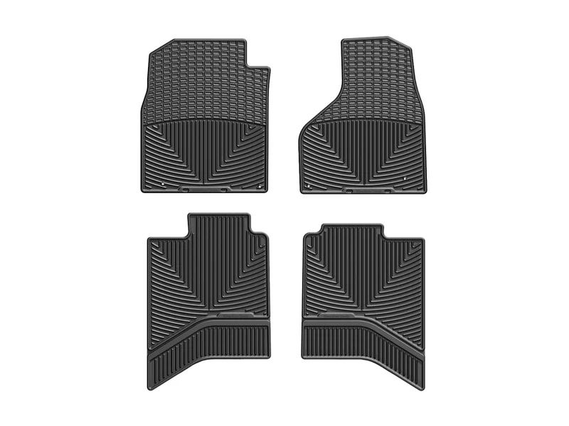 WT Rubber Mats - Rear - Blk - Image 2