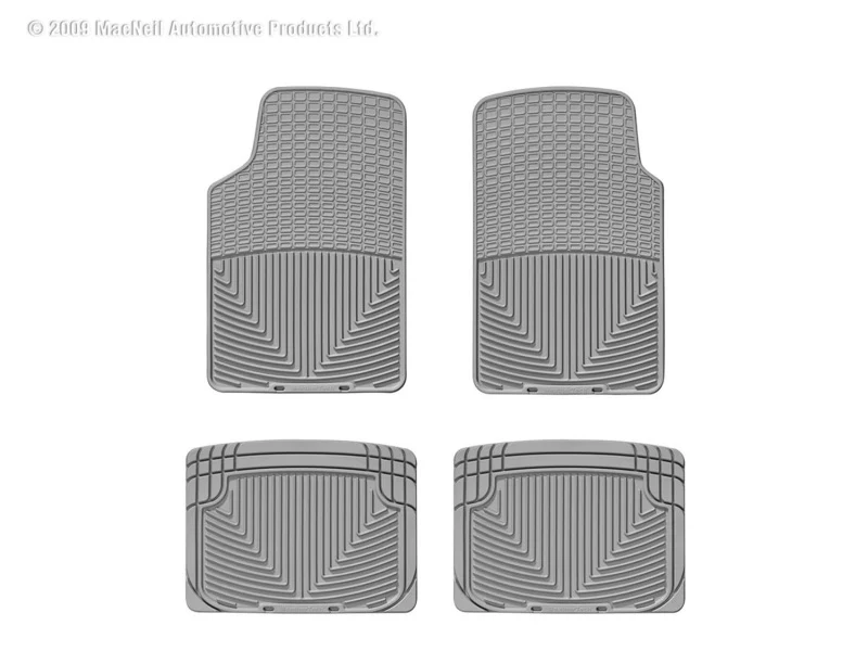 WT Rubber Mats - Rear - Grey - Image 2