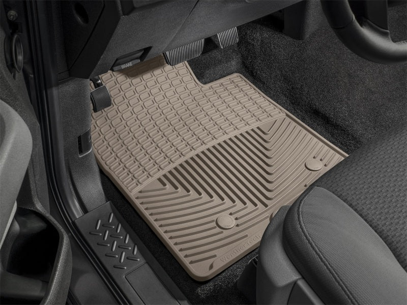 WT Rubber Mats - Rear - Tan - Image 2
