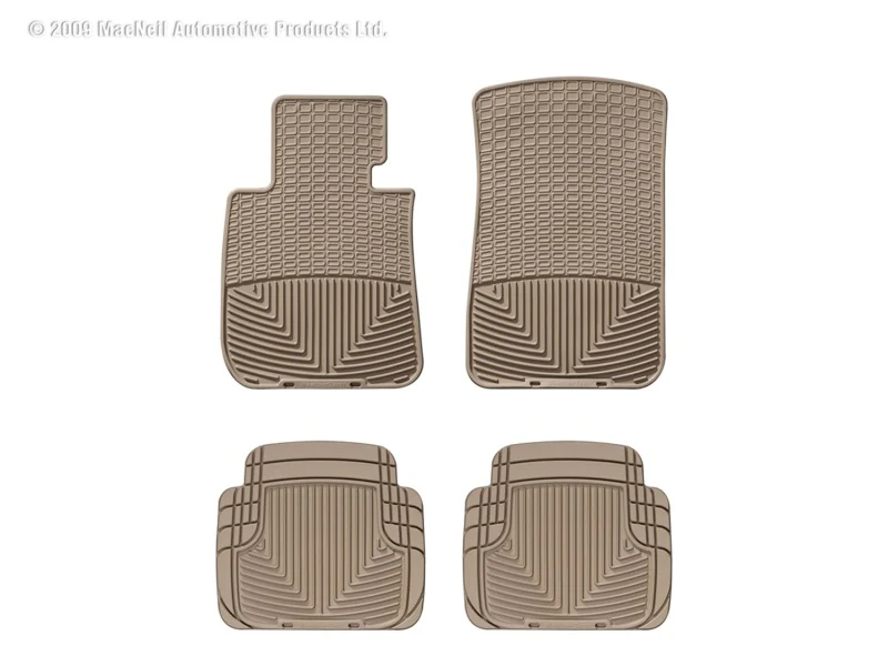 WT Rubber Mats - Rear - Tan - Image 3