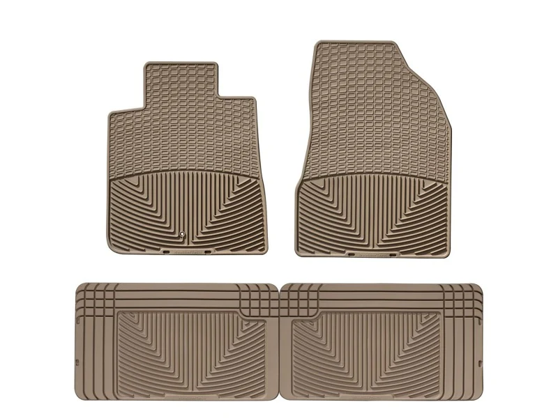 WT Rubber Mats - Rear - Tan - Image 3