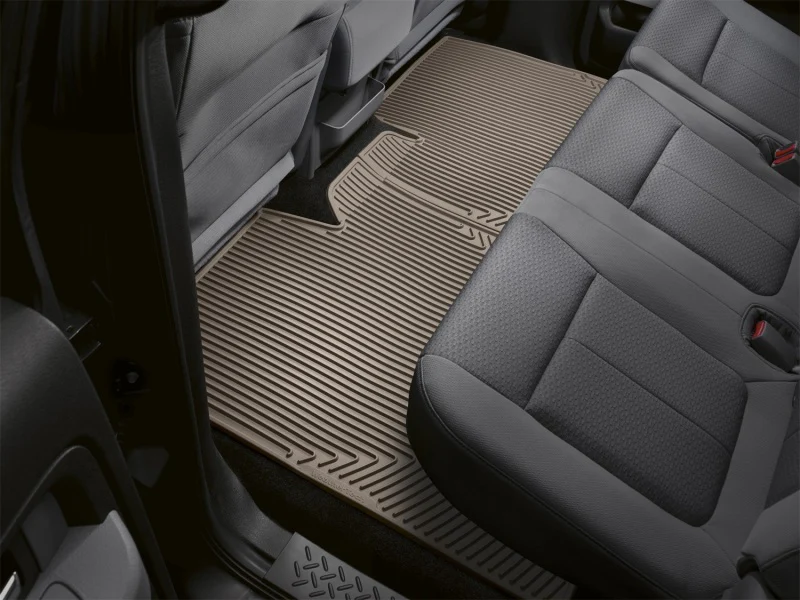 WT Rubber Mats - Rear - Tan - Image 3